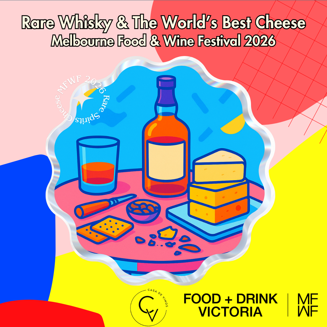 Rare Whisky & The World's Best Cheese - Melbourne Food & Wine festival 2026 NEW SESSION ADDED