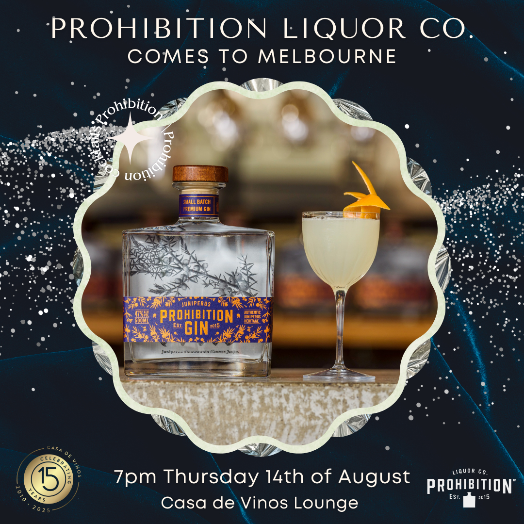 Prohibition Comes to Melbourne - Cocktail Evening