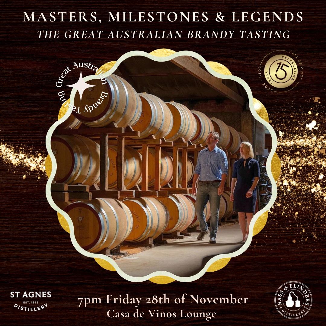 Masters, Milestones & Legends - The Great Australian Brandy Tasting