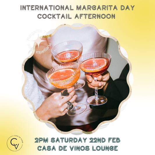 International Margarita Day Cocktail Afternoon - 2pm Saturday February 22nd