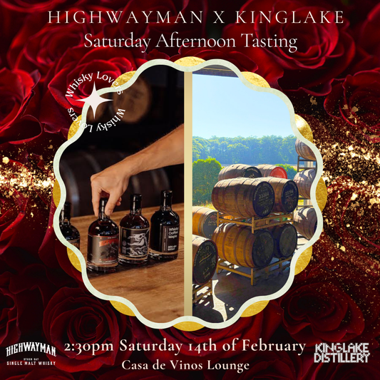 Highwayman x Kinglake Distillery Saturday Afternoon Event