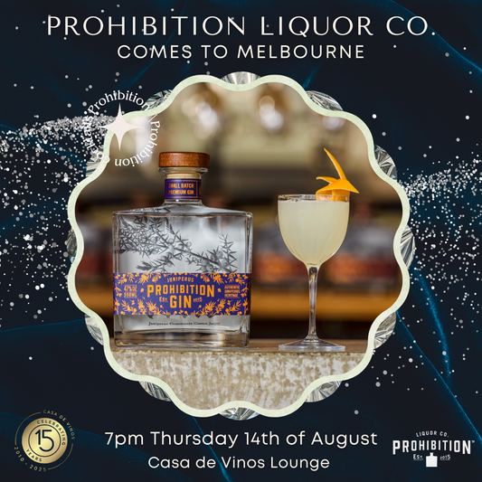 Prohibition Comes to Melbourne - Cocktail Evening